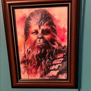 Chewbacca Framed Art Print STAR WARS